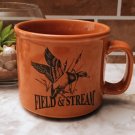 Field and Stream Duck Design on Mug Orange Shiny Houston Harvest Item# 31705