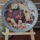 Enesco Teddy Tompkins A Harvest of Fun and Friendship Collector's Plate Bears