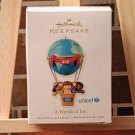 The Hallmark Ornament A World of Joy 2010 UNICEF Children in Hot Air Balloon