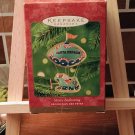Hallmark Keepsake Ornament 2000 MERRY BALLOONING Santa Express Tin Christmas