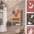 Simplicity Crafts Pattern 9590 Banners Party Holiday New Baby Halloween FLAGS