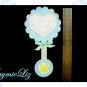 Handmade Scrapbooking Embellishments Baby Boy Theme FREE SHIPPING