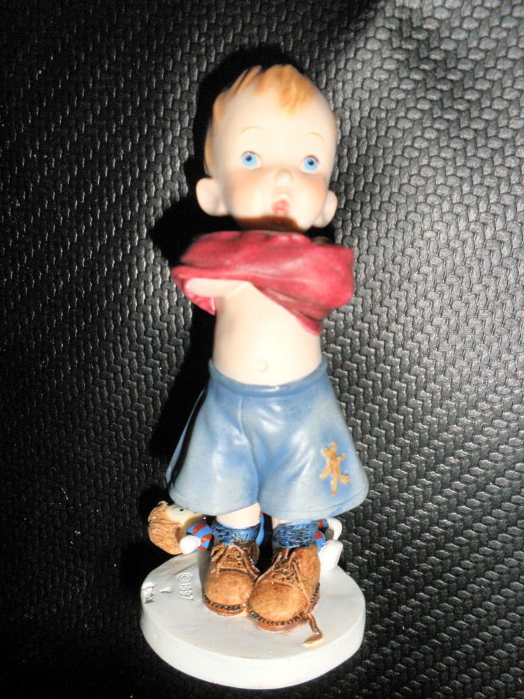 Tots ...Life's Little Blessings Figurine I Can Do It By Graham Miller ...