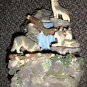 Westland Giftware Wolf Decorative Battery Operated Indoor Fountain #722