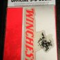 Winchester Official 3D 6" Red / Black Decal #WDD1217