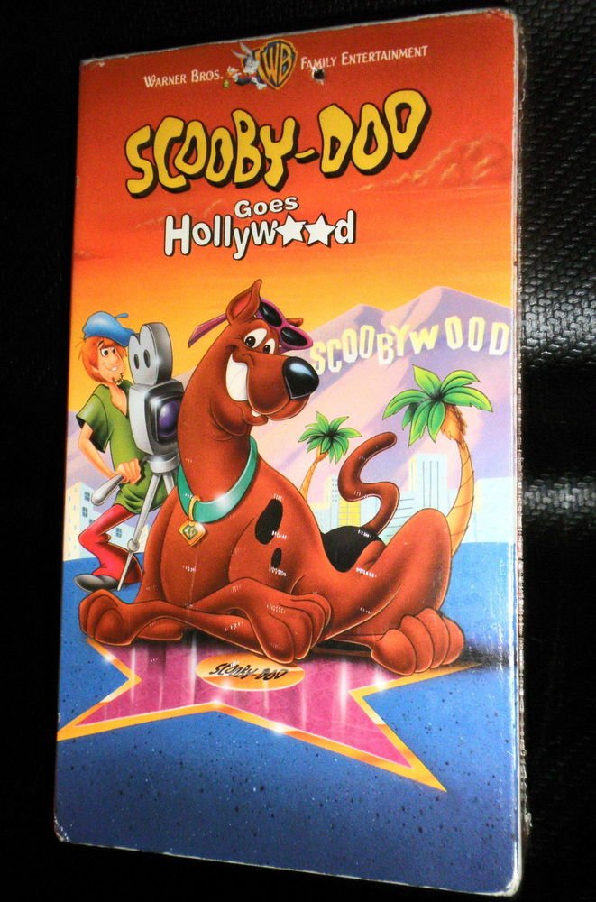 Warner Bros. Scooby Doo Goes Hollywood VHS Tape 1979 Color 51 Minutes