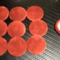 Troyer Products Button / Trim Screw Caps - Rust  Package 15