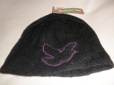 Dream Out Loud Wool Black Dove Skull Cap #0035114891