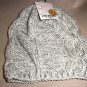 Joe Boxers Women's OSFM  Gray / White Cable  Knit Cap #808518019213