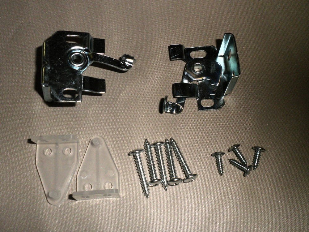 Metal 1" Mini Blind Mounting Brackets Set Of 2