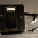 Schlage Passage Sliding Door Lock Antique Brass Finish #46-100 609