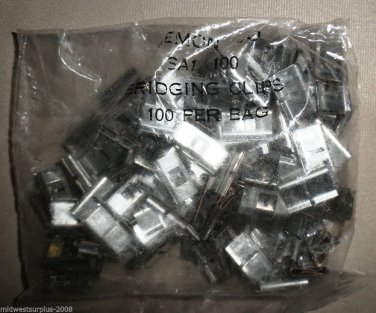 Siemon Co. SA1 100 Bridging Clips Pack 100 Pieces