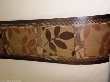 Tape Technologies / Keystone Bradley Rust 6" Self Adhesive Wallpaper Border