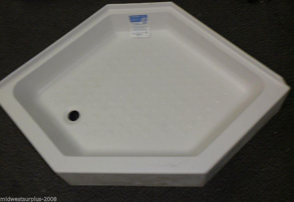 Lyons Shower Base RV 32" NABase 7" Apron W/ 2" DR W/Legs RVBNA107322L