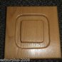 Wood Square Rosette Rounded Corners Trim Accent Pieces Size: 5-3/4" X 5-3/4"
