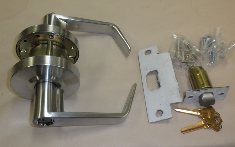 Tell Mfg. Commerical Lockset LC2681 Entrance CL100983 CTL Lever 2 3/4