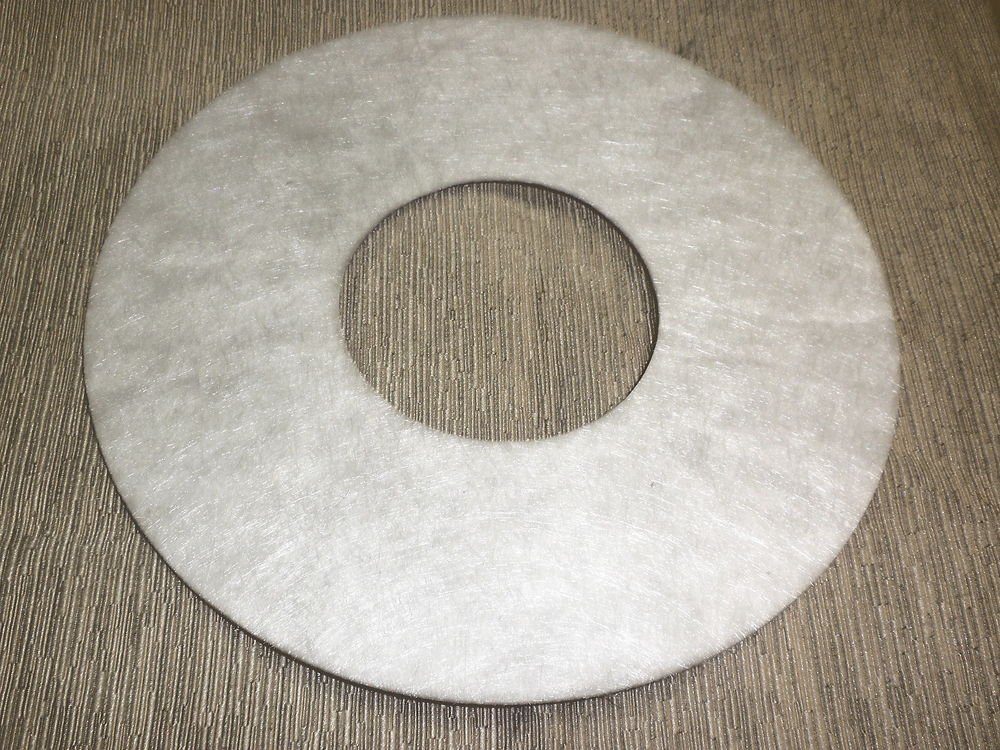 Light Fixture 8 3/4" Round Fiber Gasket 6910R