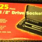 Ultra Steel 25 Piece 1/2" Drive SAE & Metric Socket Set #UB06056S