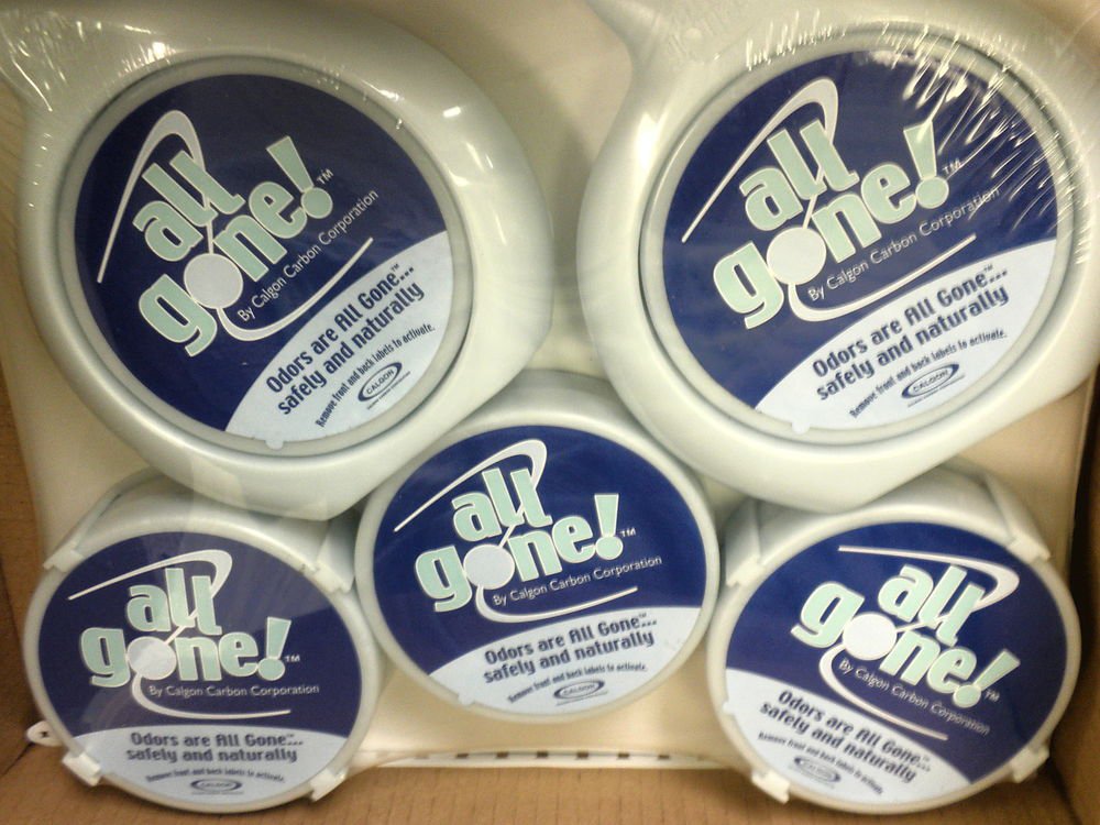Calgon Carbon Corp. All Gone! Odor Eliminator Disk 5 Piece Set
