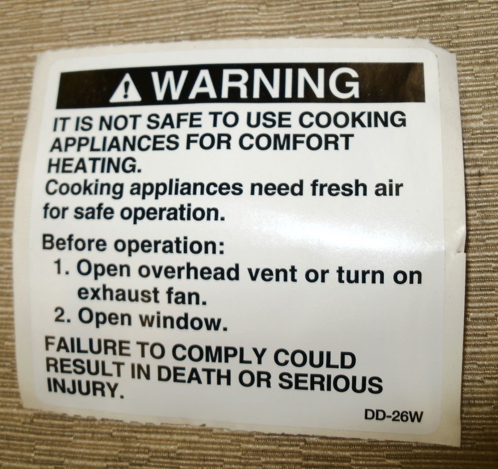 RV Safety Decal 
