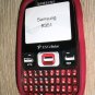 U.S Cellular Samsung R351 Red Gel Skin Cell Phone Protective Cover #03695