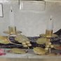 Wang's Inc Gold 6" Wire Taper Holders Set 2 #CDL1059-W