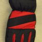 Rugged Wear Unisex Adult Black / Red Ski Gloves UPC: 731015085040