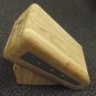 Cuisinart 13 Slot Wood Angled Butcher Block #710534471824