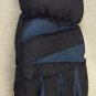 Rugged Wear Unisex Adult Black / Teal Ski Gloves UPC: 731015085040