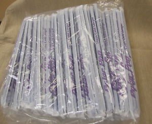 Dixie Giant Blue Wrapped Straws  300 Count