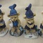 DDW Little Bears W/ Fishing Hat Set 4  #HS20321 UPC:610321203211
