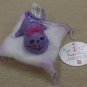 Russ Purrfect Kitty - Lavender Fabric Kitty Sleeping Ornament #22818E-02