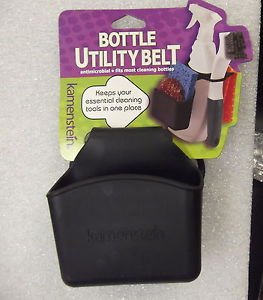 Kamenstein Black  Bottle Utility Belt Organizer #5076040 UPC: 037531019393