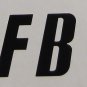 Jayco RV Decal Black "36 FBTS"  #0240842