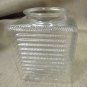 Sunlink Square Clear Jelly Jar Glass Light Shade #BG19102400 UPC:710534476881