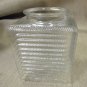 Sunlink Square Clear Jelly Jar Glass Light Shade #BG19102400 UPC:710534476881