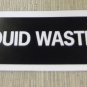 RV Safety Decal "Liquid Waste" TL5002 UPC:710534474047