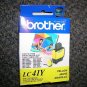 Brother Yellow LC41Y Ink Cartridge UPC:012502611028