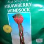 Magic Creations 42" Soft Sculpture Strawberry Windsock  #9652  UPC:041039096527