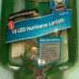 SE Green 15 LED Battery Operated Hurricane Lantern #FL805-15 UPC:706569061420