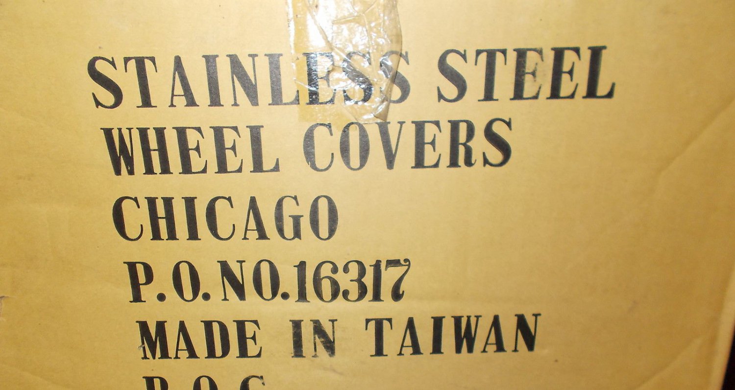 Dicor Corp 16" Stainless Steel Wheel Covers SHSD16 UPC710534489300