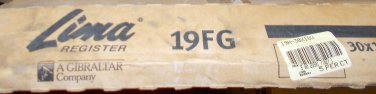 Lima Register White 30X18 Steel Return Filter Grille #19H-30X18W UPC:50023301718