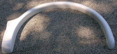 RV Off White Plastic Fender Skirt Size:42 1/4" X 26" #F001  UPC:710534481861