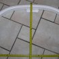 RV Off White Plastic Fender Skirt Size: 41 1/4" X 22" #F003  UPC:710534481816