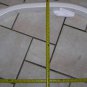 RV Off White Plastic Fender Skirt Size:39 1/2" X 19 1/2" #F005  UPC:710534481830