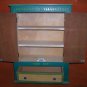 Demdaco Multi-Colored Wood Tabletop Cabinet  #18404  UPC:638713184047