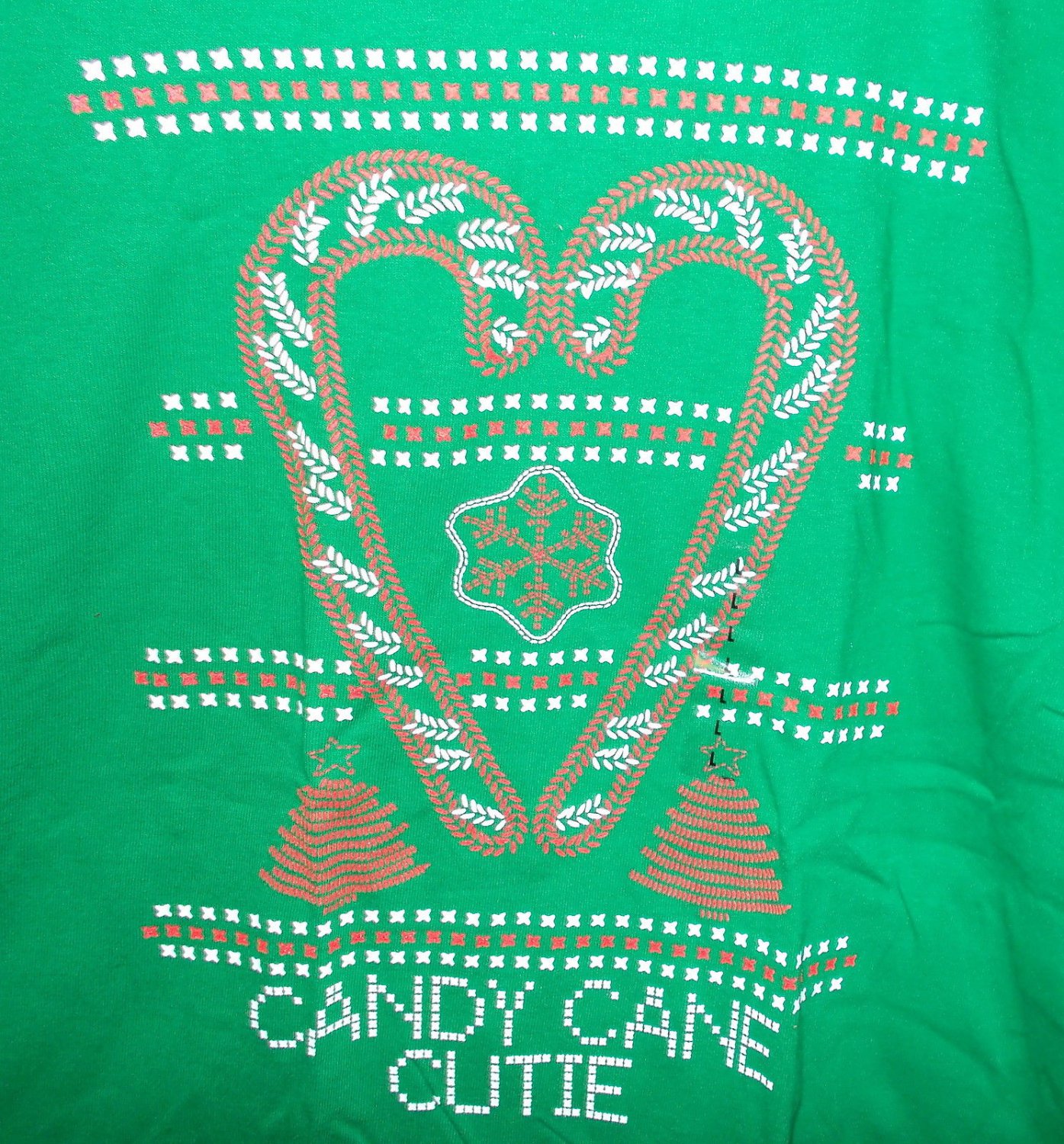 candy cane cutie shirt