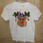 Classic Teaze Lighted She Reindeer White T-Shirt Size: S #20903 UPC:430000624669