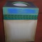 Demdaco Wood Square Tissue Holder #18418  UPC:638713184184