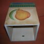 Demdaco Wood Square Tissue Holder #18418  UPC:638713184184